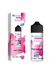 Fizzy Cherry Hayati Pro Max E-Liquid 100ml – no nicotine vape juice with rich flavor and smooth 50/50 VG PG blend
